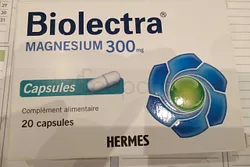 BIOLECTRA MAGNESIUM 300MG BOITE DE 20 CAPSULES