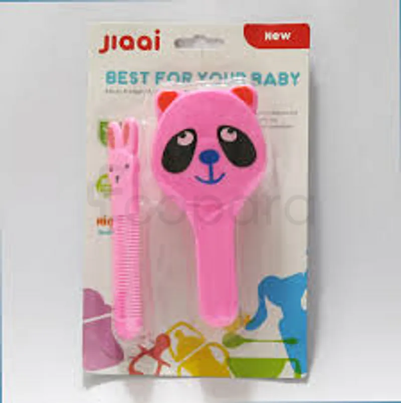 JIAAI BEST FOR YOUR BABY BROSSE ET PEIGNE ROSE