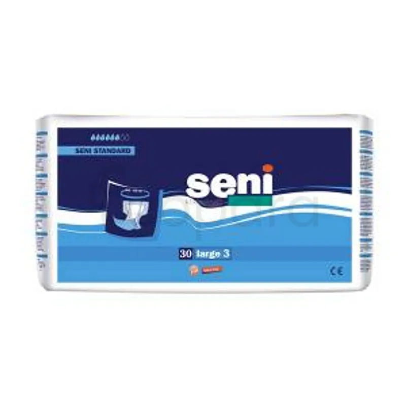 SENI CARE COUCHE ADULTES STANDARD TAILLE L BOITE DE 30