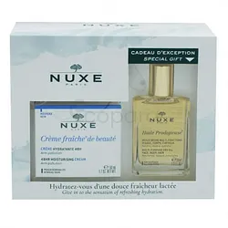 NUXE COFFRET CREME FRAICHE DE BEAUTE PEAUX NORMALES + HUILE PRODIGIEUSE 30ML OFFERT