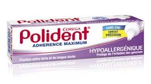 POLIDENT CREME ADHERENCE MAXIMUM HYPOALLERGENIQUE 40G