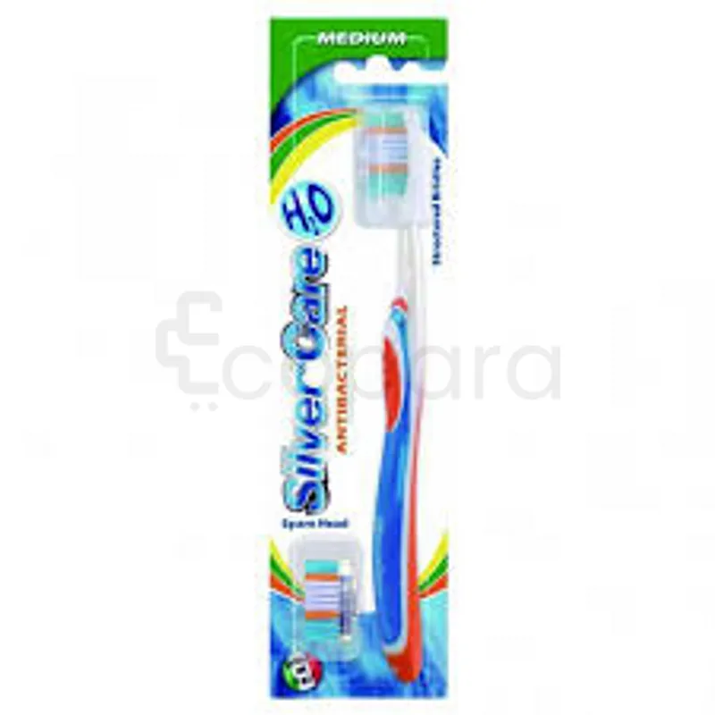 SILVER CARE BROSSE A DENTS ANTIBACTÉRIENNE BABY SOFT 6-36ANS REFERENCE 4354