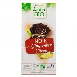 LEA NATURE JARDIN BIO CHOCOLAT NOIR GINGEMBRE CITRON 100G