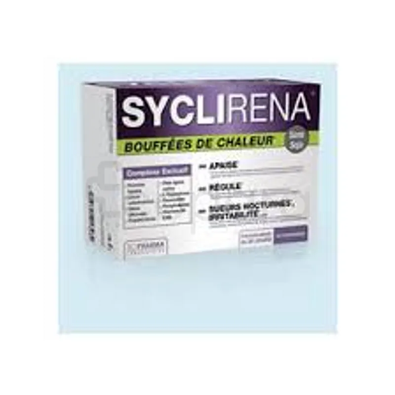 3CHENES PHARMA SYCLIRENA BOUFFEES DE CHALEUR BOITE DE 60 COMPRIMES