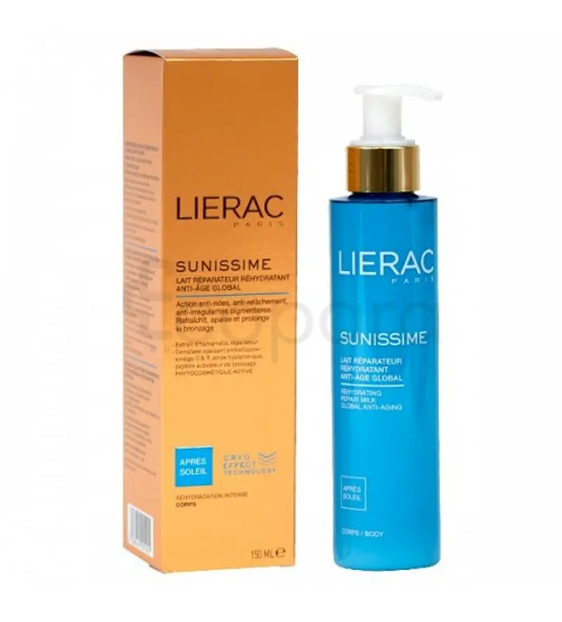 LIERAC SUNISSIME LAIT REPARATEUR REHYDRATANT 150ML