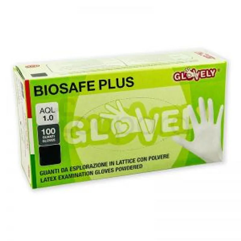 GLOVELY BIOSAFE PLUS GANTS D'EXAMEN TAILLE S BOITE DE 100