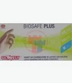 GLOVELY BIOSAFE PLUS GANTS D'EXAMEN POUDRÉS TAILLE M BOITE DE 100
