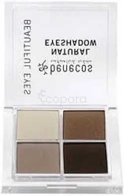 BENECOS NATURAL QUATTRO EYESHADOW COFFE AND CREAM 8G