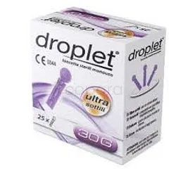 DROPLET LANCETTES BLOOD BOITE DE 100