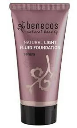 BENECOS NATURAL LIGHT FLUID FOUNDATION SAHARA 30ML