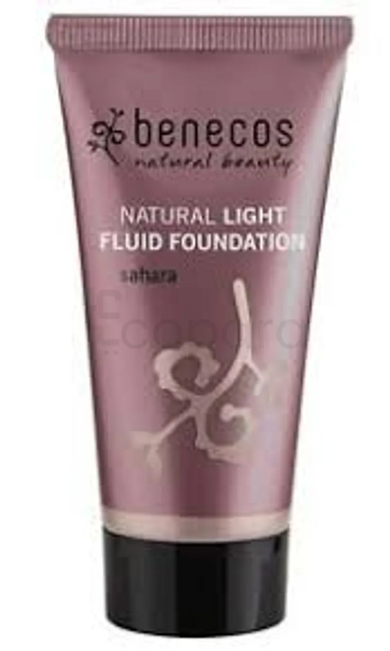BENECOS NATURAL LIGHT FLUID FOUNDATION SAHARA 30ML