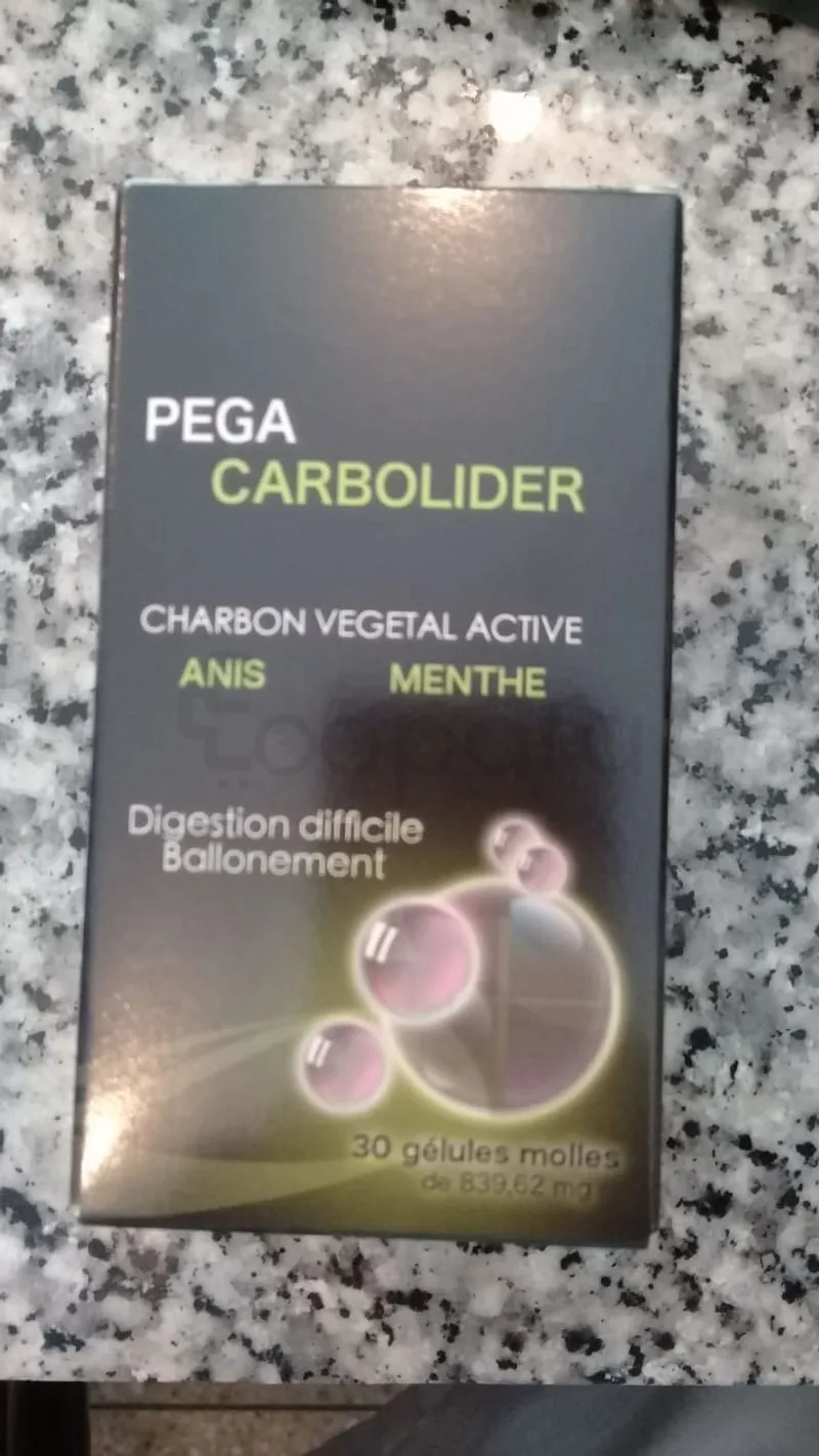 CARBOLIDER BOITE DE 30 GELULES