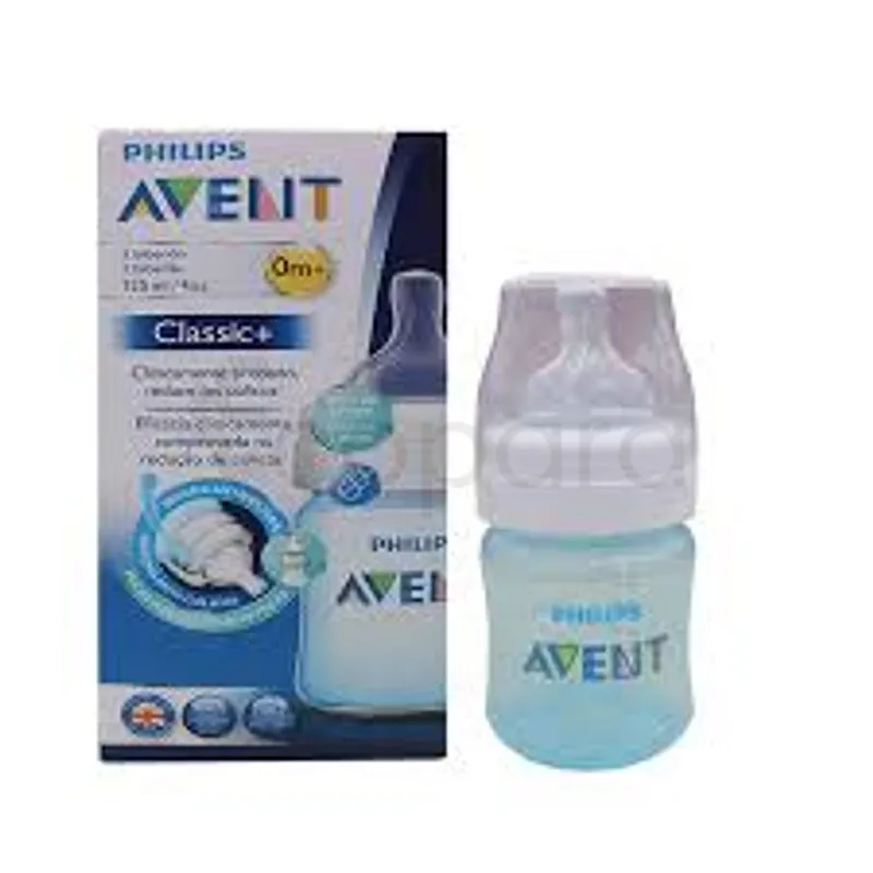 AVENT BIBERON BLEU CLASSIC+ 0MOIS+ 125ML REFERENCE 562/17