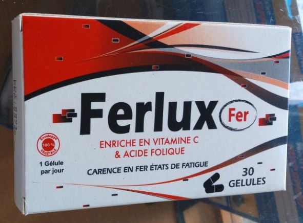 FERLUX FER BOITE DE 30 GELULES