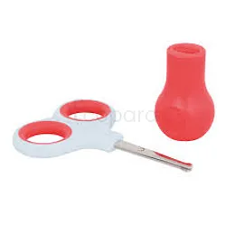 BEBE CONFORT CISEAUX ROUGE AVEC BOUTS ARRONDIS 1-24MOIS