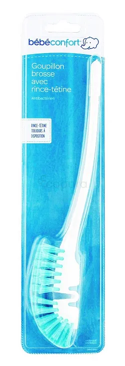 BEBE CONFORT GOUPILLON BROSSE AVEC RINCE TETINE REFERENCE 3102207400