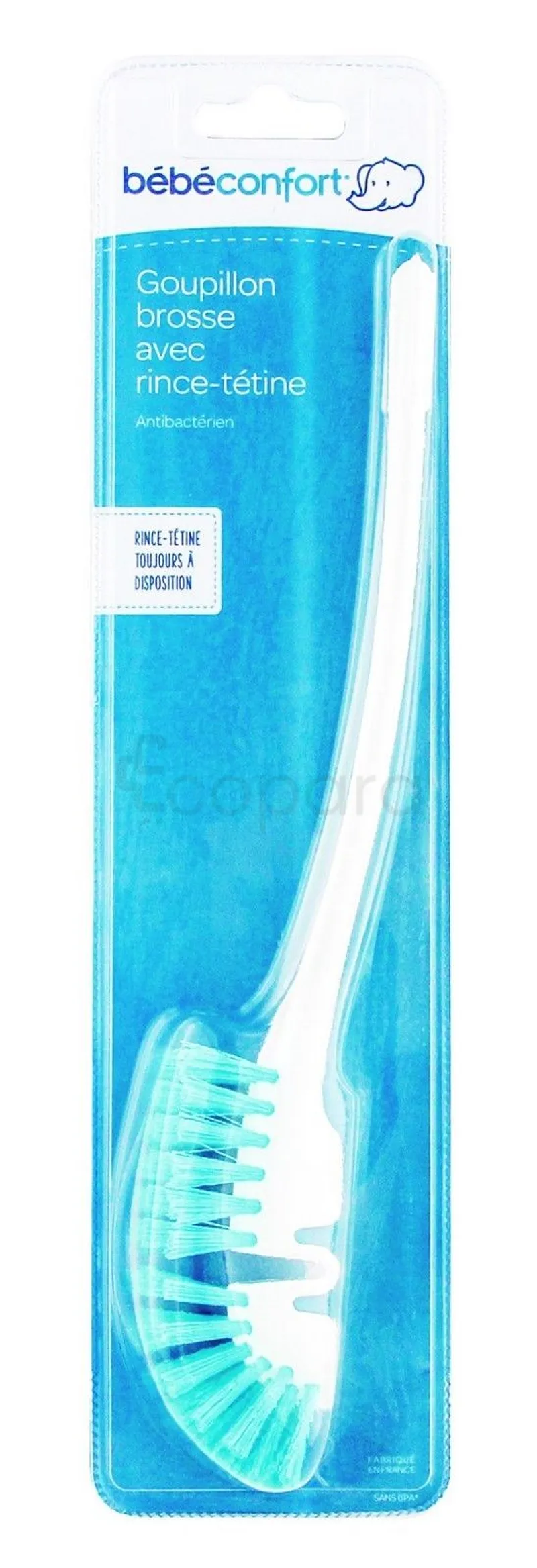 BEBE CONFORT GOUPILLON BROSSE AVEC RINCE TETINE REFERENCE 3102207400