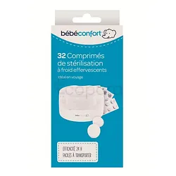 BEBE CONFORT COMPRIMES DE STERILISATION BOITE DE 32