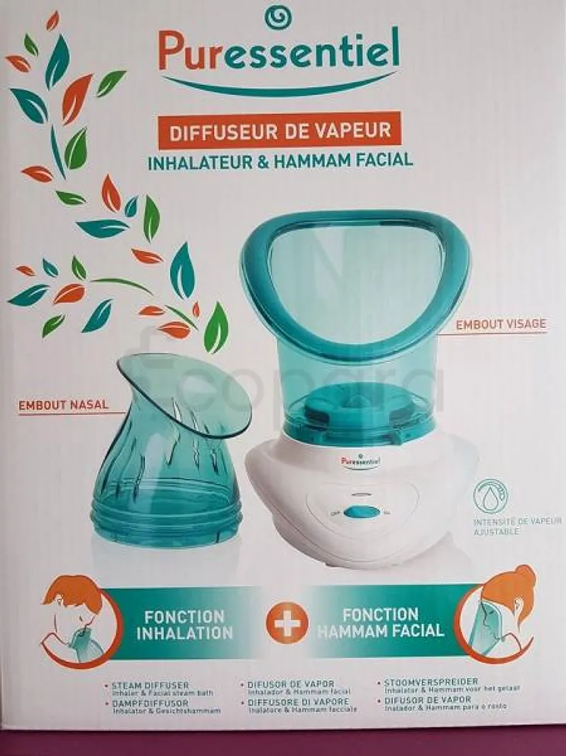 PURESSENTIEL DIFFUSEUR DE VAPEUR INHALATEUR ET HAMAM FACIAL REFERENCE 6020621