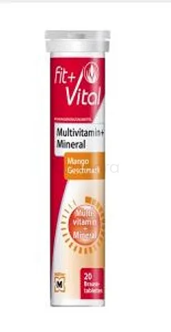 FIT+VITAL MULTIVITAMINE + MINERAL BOITE DE 20 COMPRIMES EFFERVESCENTS