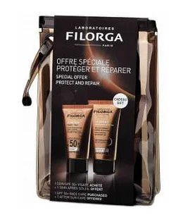 FILORGA COFFRET PROTEGER ET REPARER UV BRONZE FACE 40ML + AFTER SUN 50ML