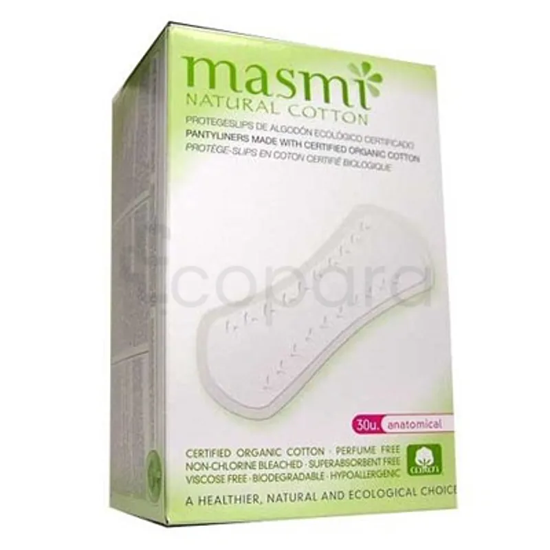 MASMI NATURAL COTTON PROTEGE SLIP BOITE DE 30