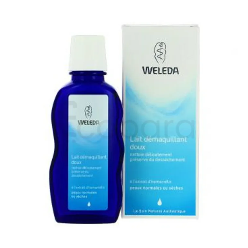 WELEDA LAIT DEMAQUILLANT DOUX A L'EXTRAIT D'HAMAMELIS 100ML