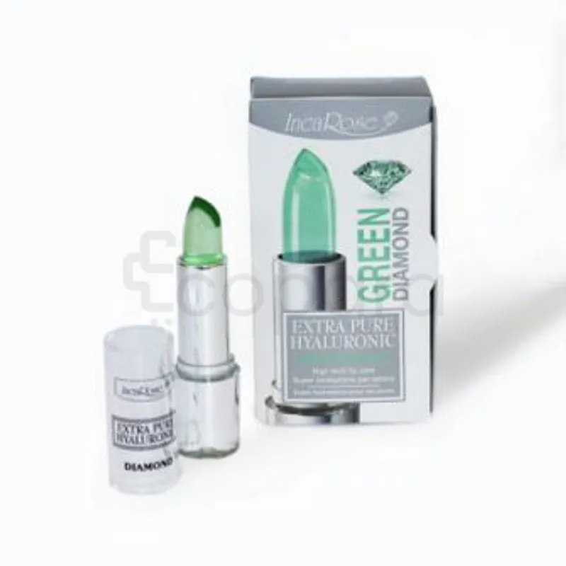 INCAROSE EXTRA PURE HYALURONIC STICK A LEVRES GREEN DIAMOND 4ML