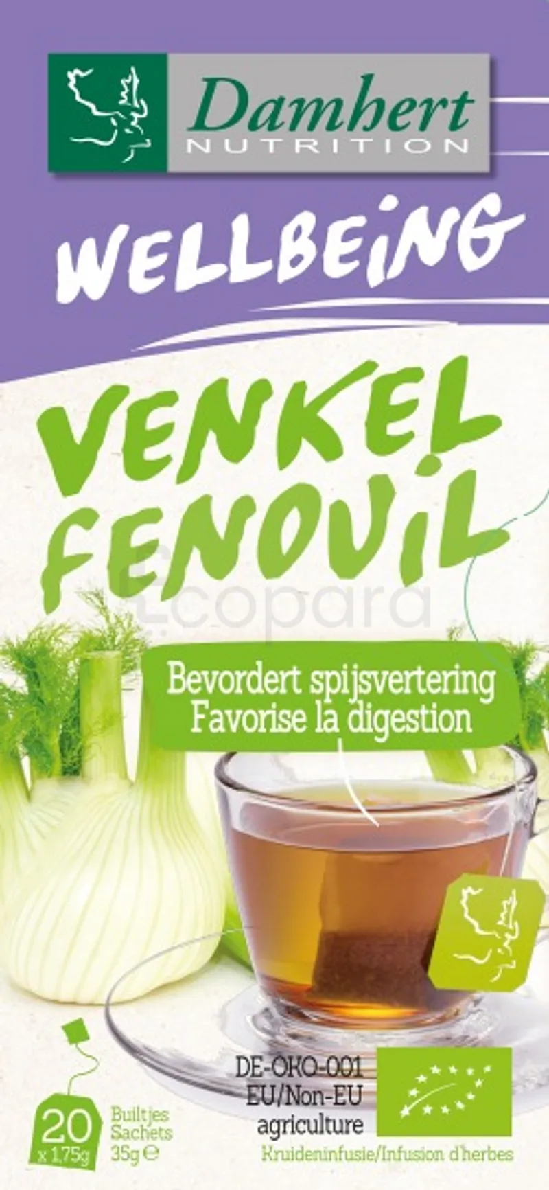 DAMHERT VENKEL FENOUIL BOITE DE 12 INFUSIONS
