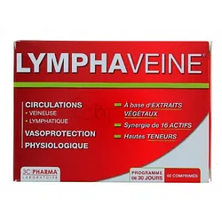 LYMPHAVEINE CIRCULATION VEINEUSE BOITE DE 60 COMPRIMES