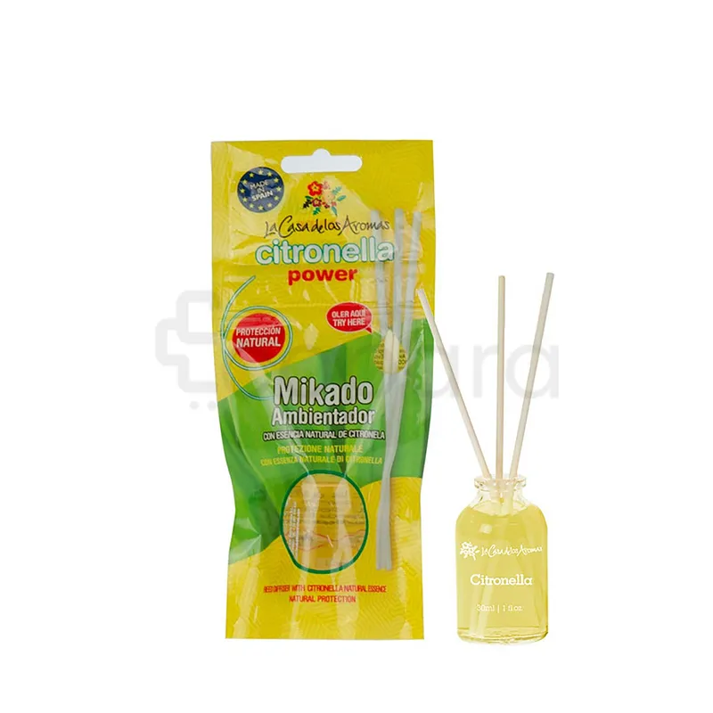 LA CASA DE LOS AROMAS MIKADO CITRONELLA POWER 30ML