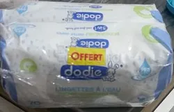 DODIE PACK LINGETTES A L'EAU BOITE DE 70 +1 OFFERT