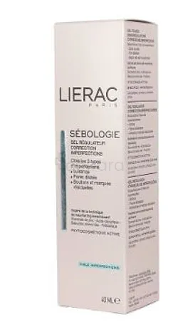 LIERAC SEBOLOGIE GEL FLUIDE REGULATEUR TUBE 40ML