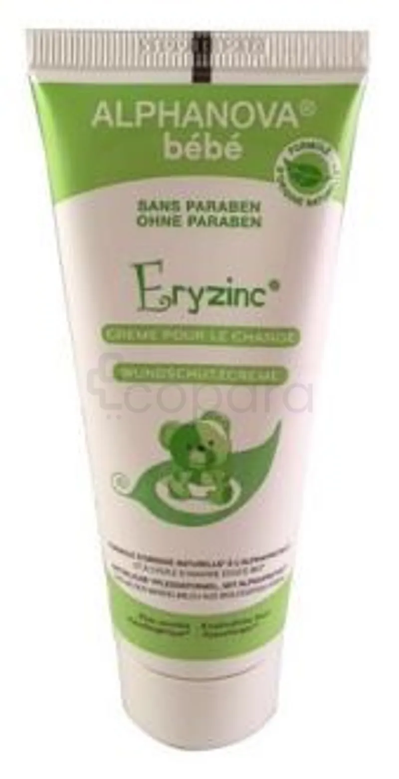 ALPHANOVA BEBE ERYZINC CREME DE CHANGE 75G