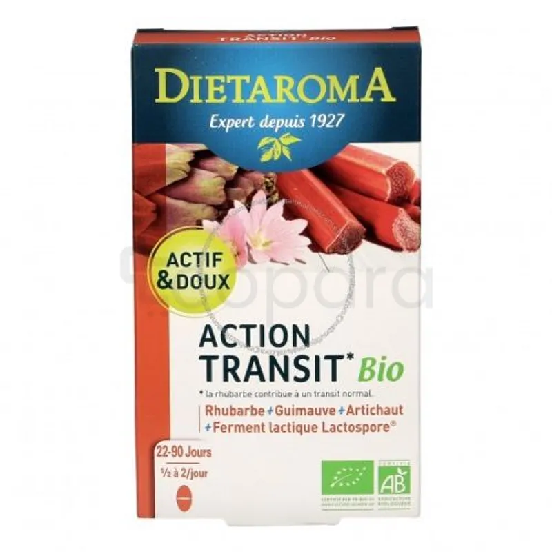 DIETAROMA ACTION TRANSIT BIO BOITE DE 45 COMPRIMES