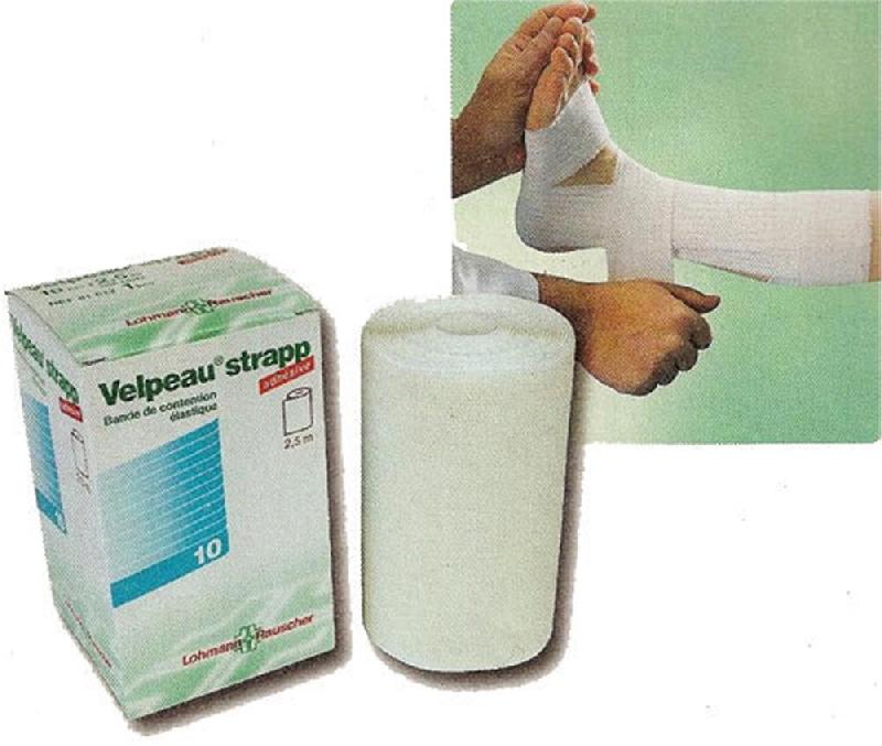 LOHMANN ET RAUSCHER LR VELPEAU STRAPP 10CM*2.5M BANDE DE COMPRESSION ELASTQUE REFERENCE 81612
