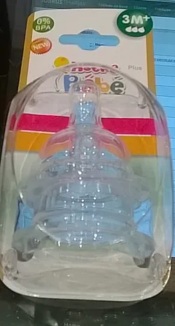 NOTRE BEBE TETINE PLUS SILICONE +3MOIS TAILLE M BOITE DE 2 REFERENCE BD061-27M