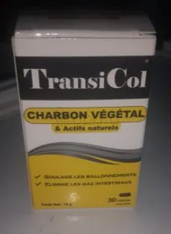 TRANSICOL CHARBON VEGETAL BOITE DE 30 GELULES