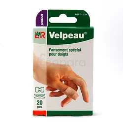 LOHMANN ET RAUSCHER LR VELPEAU PANSEMENTS SPECIAL POUR DOIGTS BOITE DE 20 REFERENCE 31299