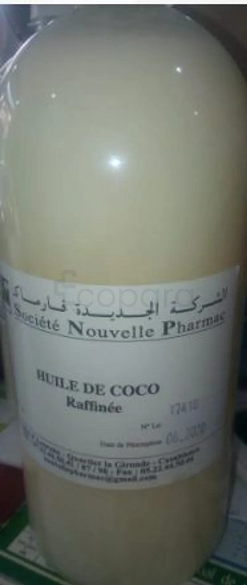 PHARMAC HUILE DE COCO RAFFINEE 1L