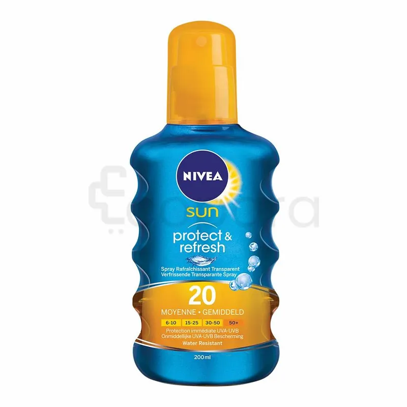 NIVEA SUN PROTEGE & REFRESCA SPRAY SOLAIRE SPF20 200ML