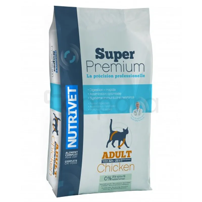 NUTRIVET SUPER PREMIUM CHAT POULET 3.5KG
