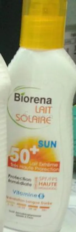 BIORENA LAIT SOLAIRE SUN SPF50+ 100ML