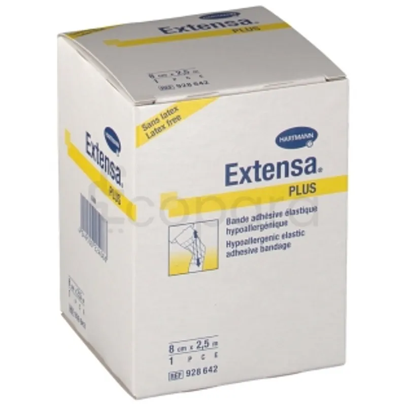 HARTMANN EXTENSA PLUS BANDE ADHESIVE 8CM*2.5M