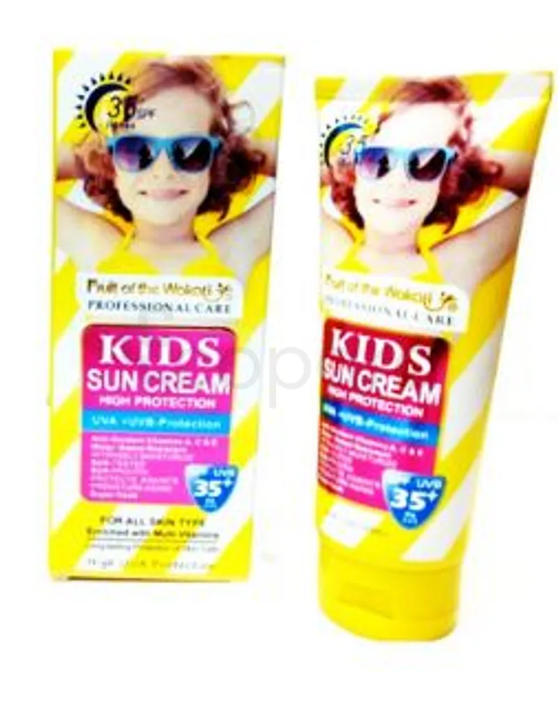 FRUIT OF THE WOKALI KIDS SUN CREAM SPF35 130ML