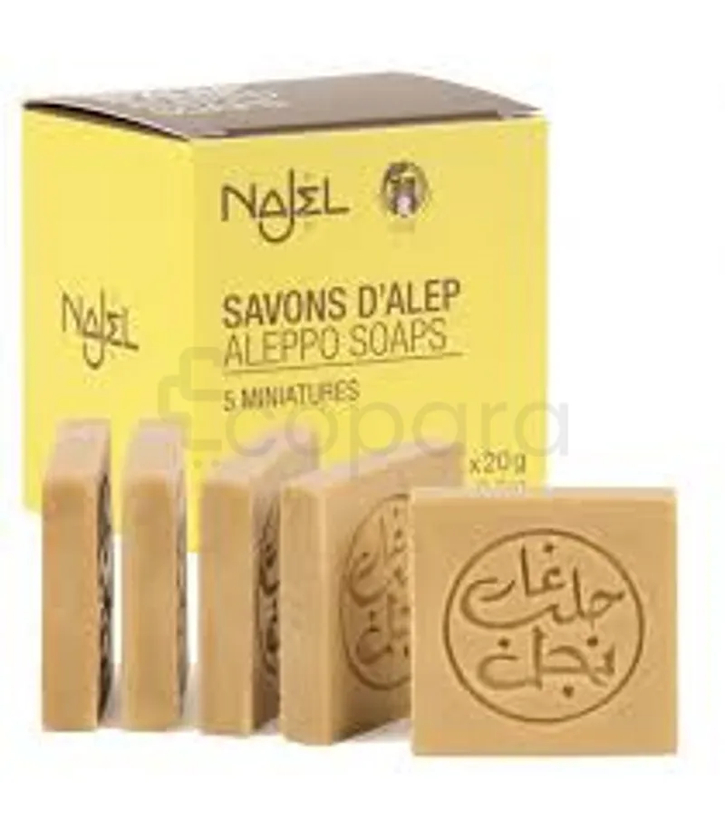 NAJEL SAVONETTES D'ALEP MINIATURES 5*20G