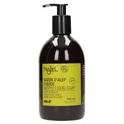NAJEL SAVON D'ALEP LIQUIDE A HUILE D'OLIVE BIO 500ML