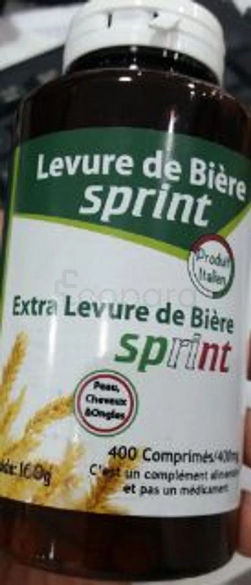 NATURAL SPRINT LEVURE DE BIERE BOITE DE 400 COMPRIMES