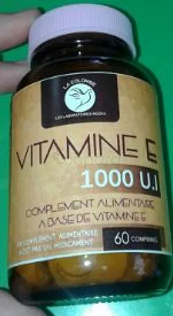LA COLOMBE VITAMINE E 1000U.I BOITE DE 60 COMPRIMES