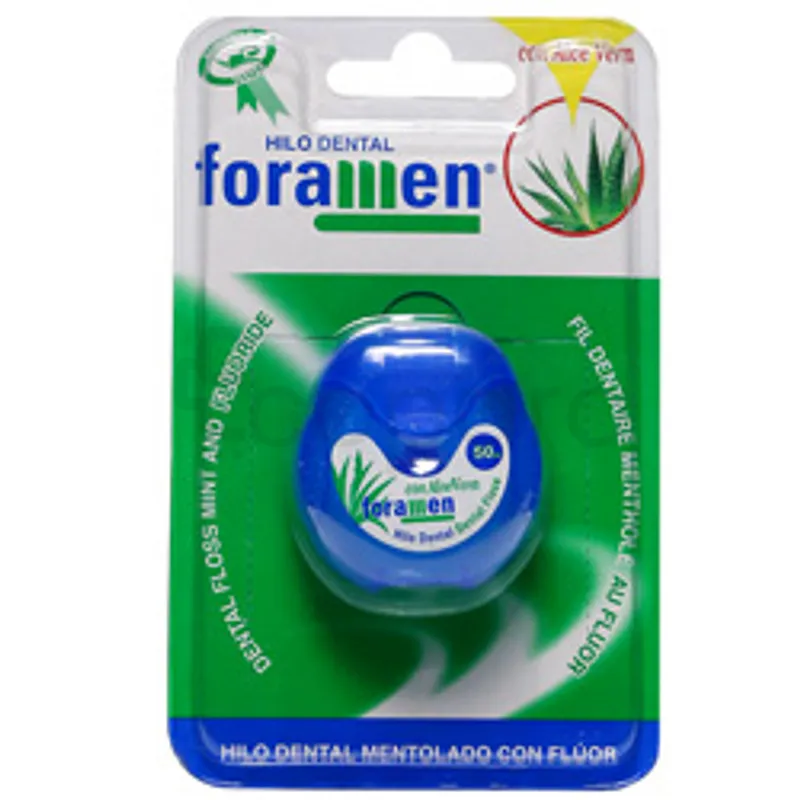 FORAMEN FIL DENTAIRE ALOE VERA 50M